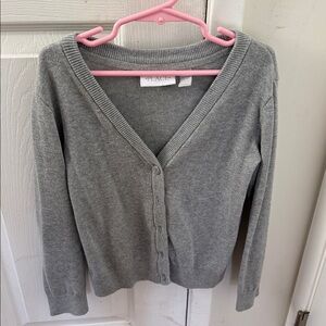 Place Light Gray Knit Cardigan